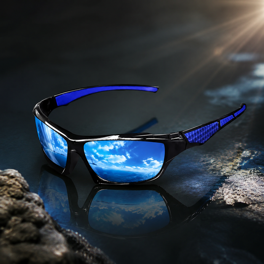 Fashion Sports Sunglasses Polarized UV Protection Personalized Glasses Round Frame Metal Men's And Women's UV400 Eyewear