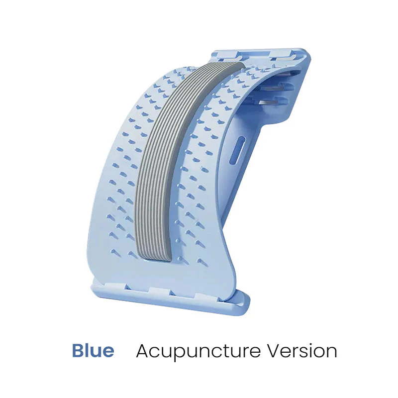 🔥 Magnetic Lumbar Stretcher – Acupressure Massage, Portable Design & Relieves Back Pain 🧘‍♂️✨