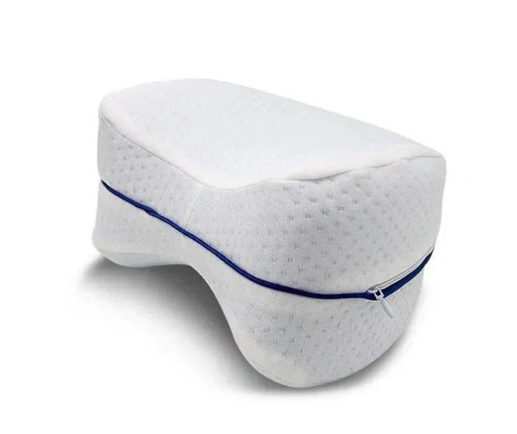 Ergonomic Knee Cushion for Side Sleepers – Orthopaedic Leg Support Pillow with Memory Foam for Comfortable Sleep