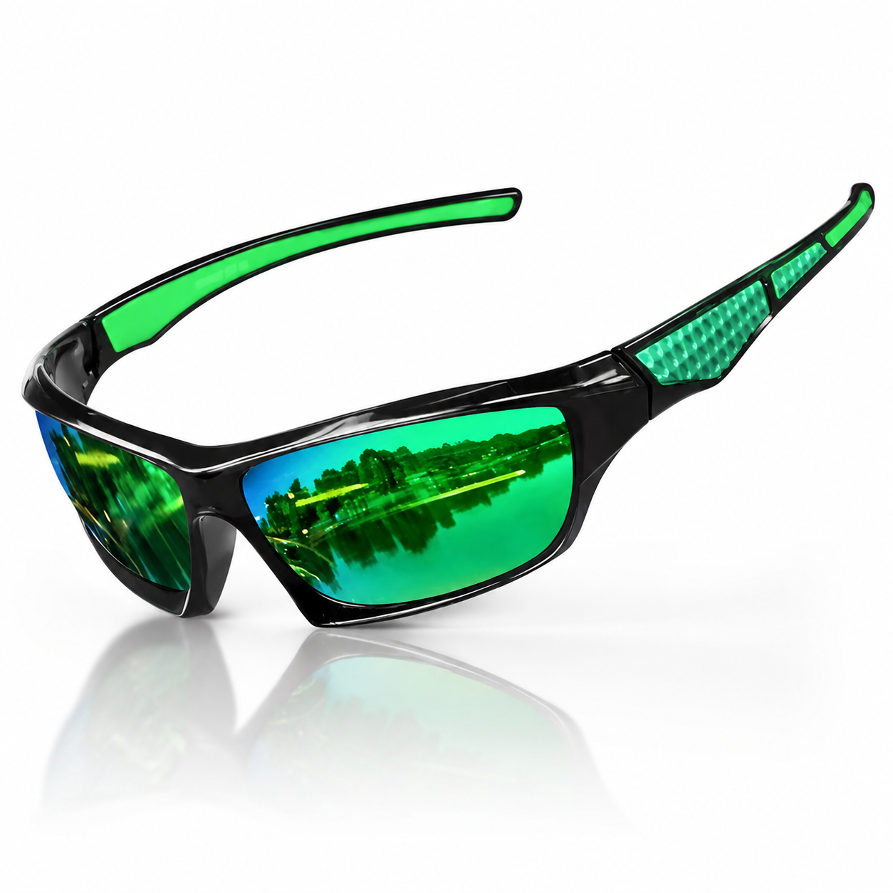 Fashion Sports Sunglasses Polarized UV Protection Personalized Glasses Round Frame Metal Men's And Women's UV400 Eyewear