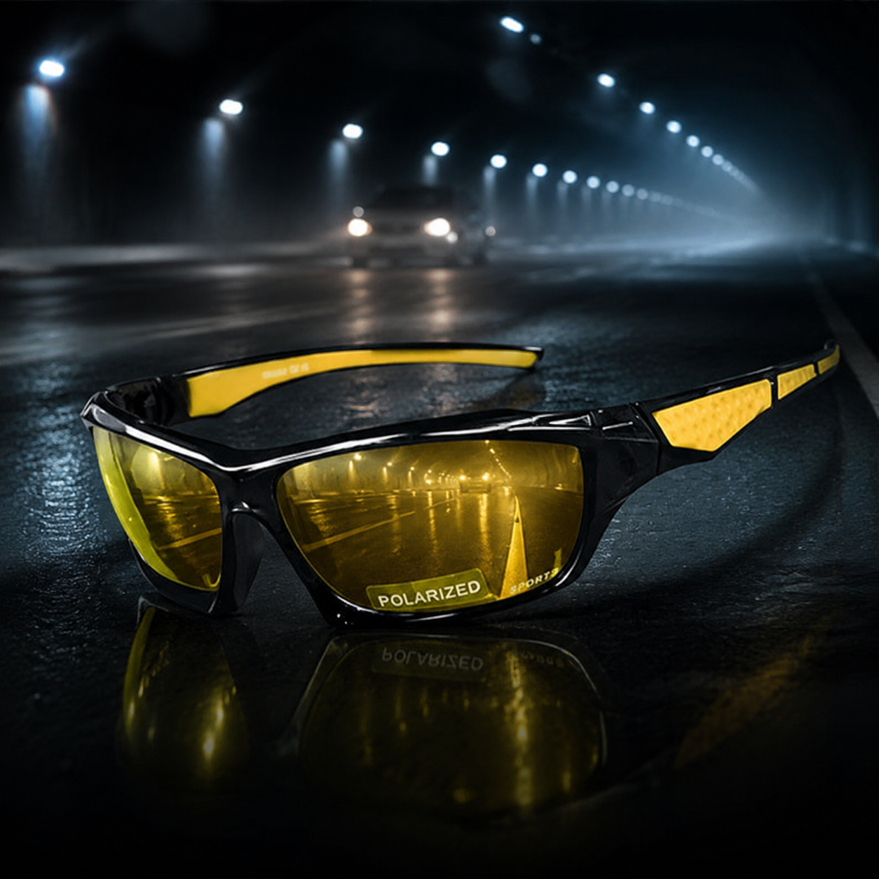 Fashion Sports Sunglasses Polarized UV Protection Personalized Glasses Round Frame Metal Men's And Women's UV400 Eyewear