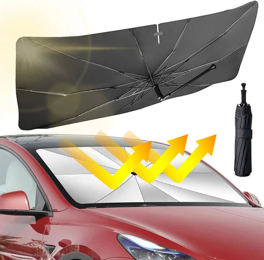 💥LAST DAY SALE 50%OFF💥🌈Car Windshield Sun Shade Umbrella - Foldable Car Umbrella Sunshade Cover UV Block Car Front Window (Heat Insulation Protection) for Auto Windshield Covers Most Cars